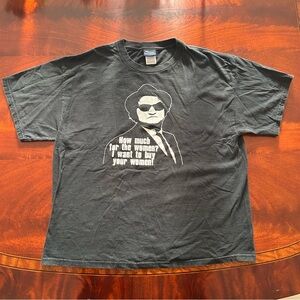 Vintage Blues Brothers T-Shirt I want to buy your women! Official Tee Size XL